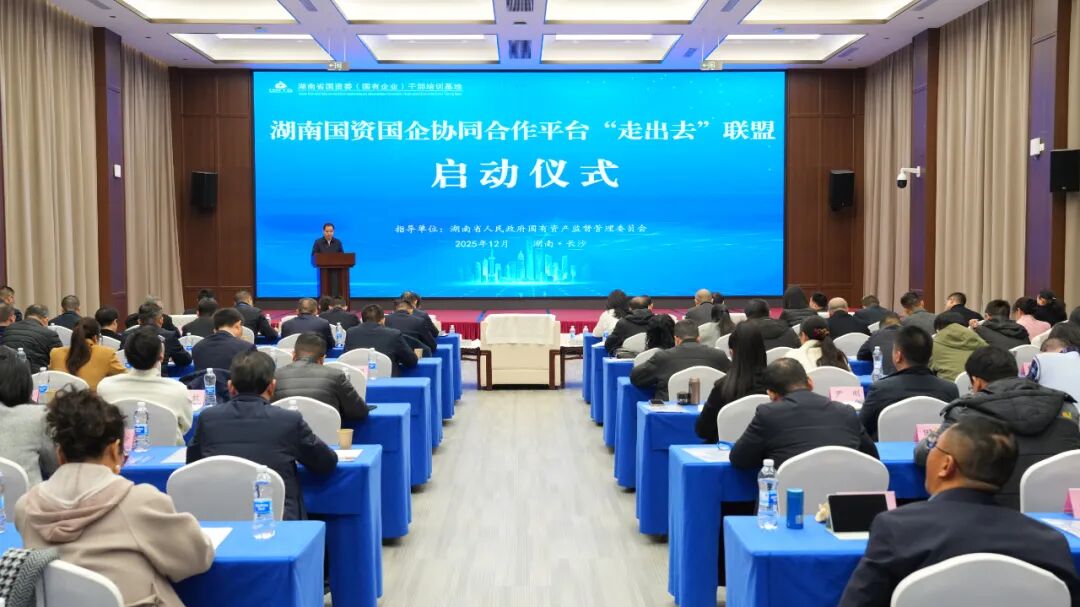 湖南国资国企协同合作平台“走出去”联盟正式启动