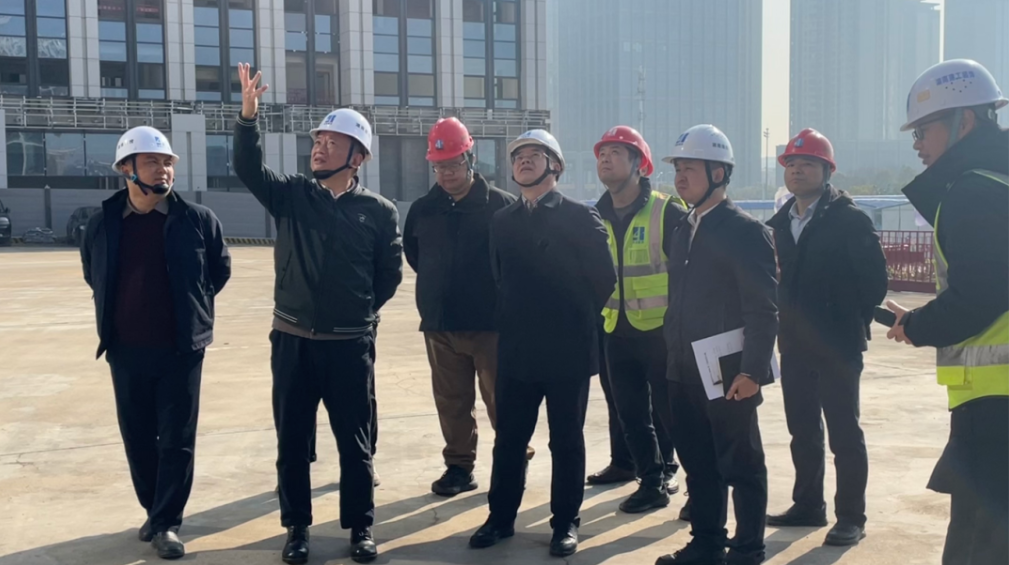 集团党委委员、副总经理、首席质量官陈浩赴领创数智中心项目调研